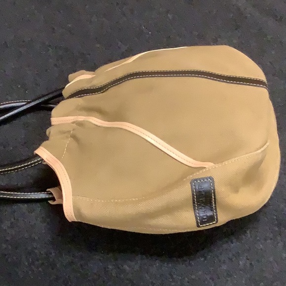 LONGCHAMP Canvas Hobo handbag possible shoulder bag EUC - Picture 13 of 13